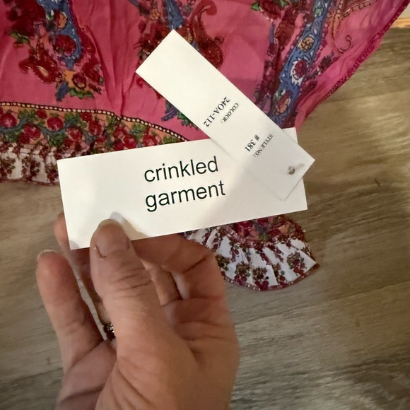 Pink and Purple Paisley Scarf - Picture 3 of 7